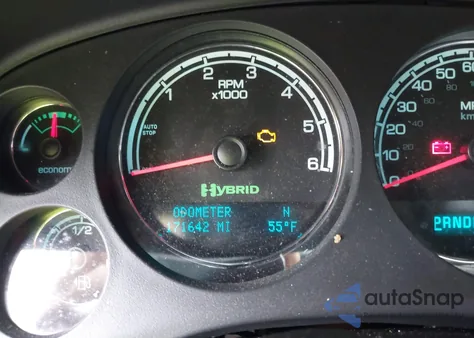 2009 Chevrolet Tahoe Hybrid from USA, damaged, VIN 1GNFK13509R132550